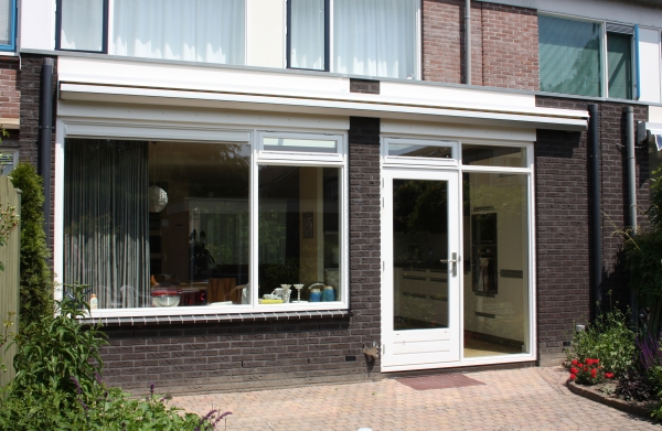 Projectfoto: uitbouw aan een bestaande woning