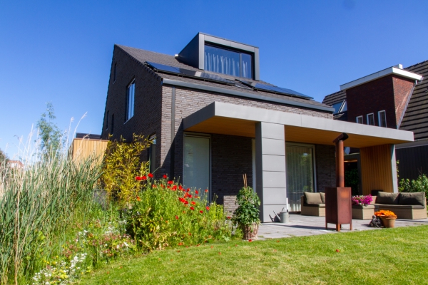 Projectfoto: nieuwbouwwoning te Utrecht
