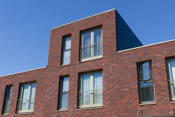 Projectfoto: dakopbouw te Utrecht